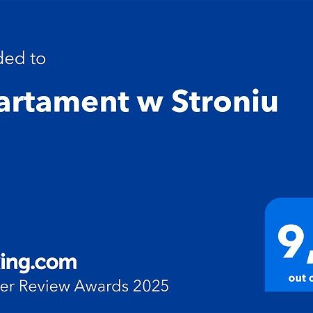 Apartament W Stroniu Stronie Śląskie 외부 사진